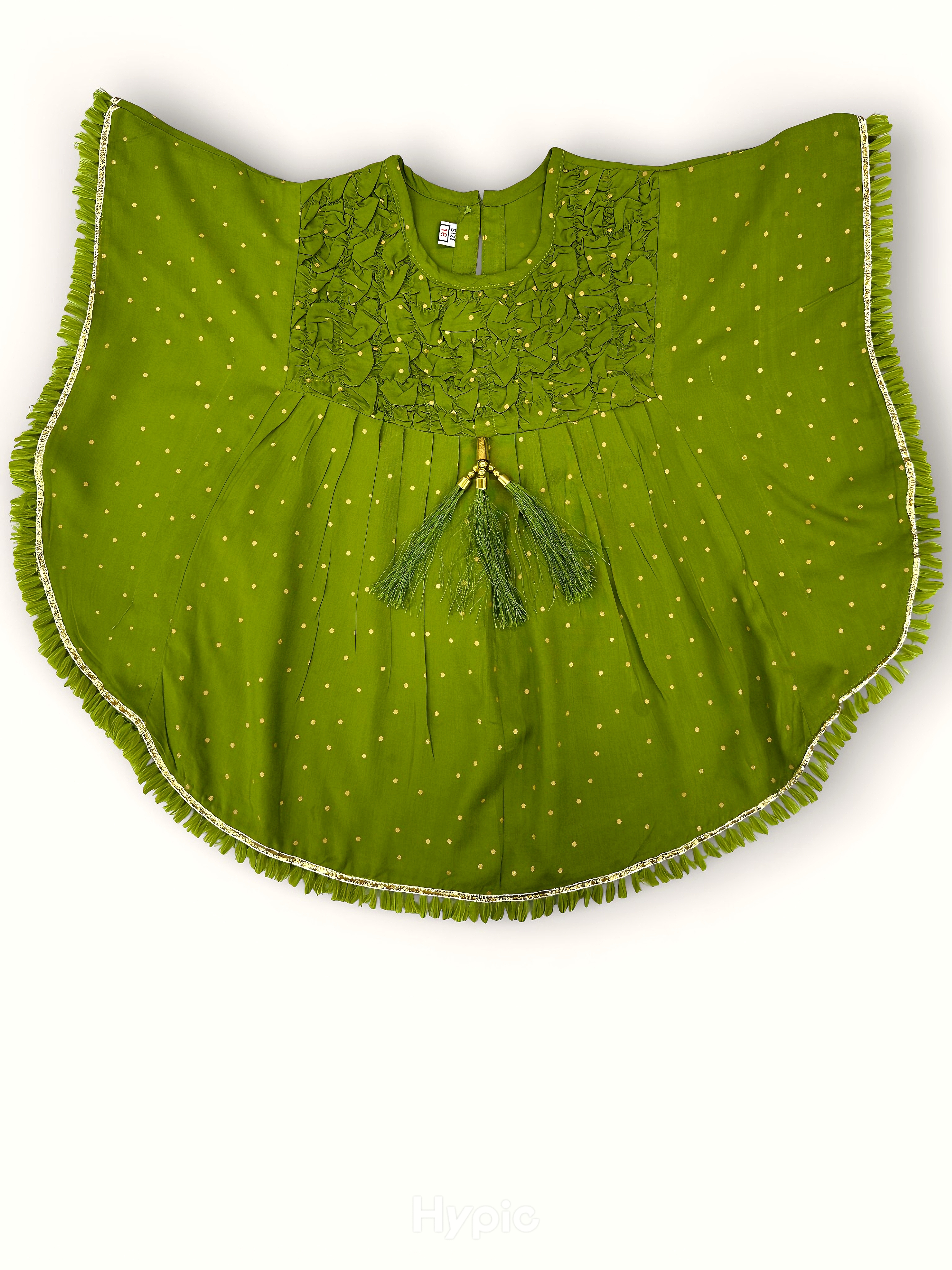 Olive Smokking Kaftan